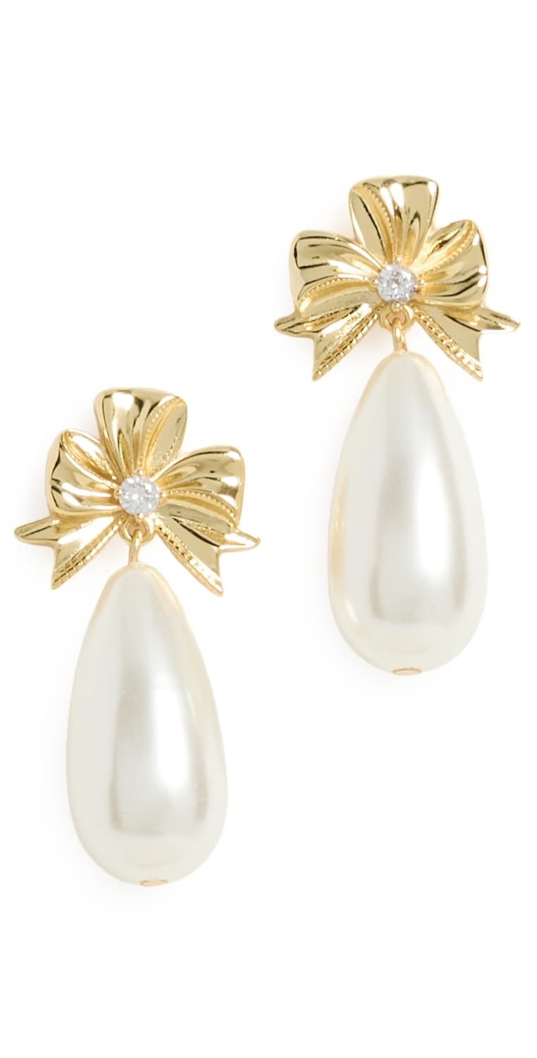 SHASHI Crawford Earrings Gold