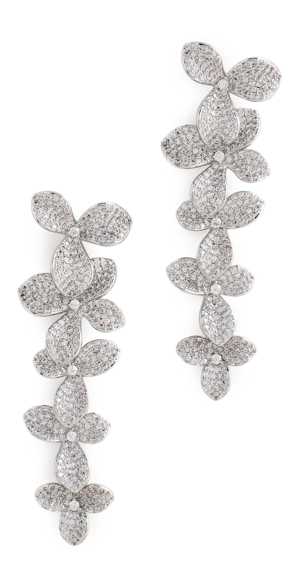 SHASHI Lilliana Earrings Silver · One Size