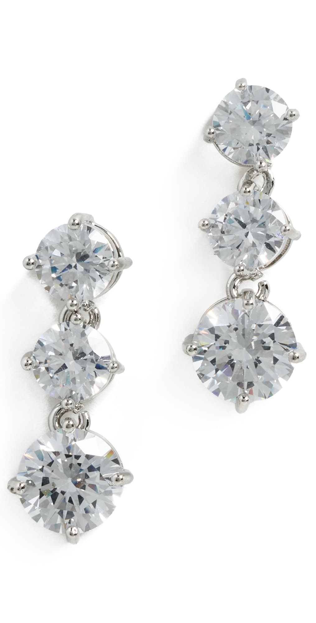 SHASHI Ligne No.3 Earrings Silver · One Size