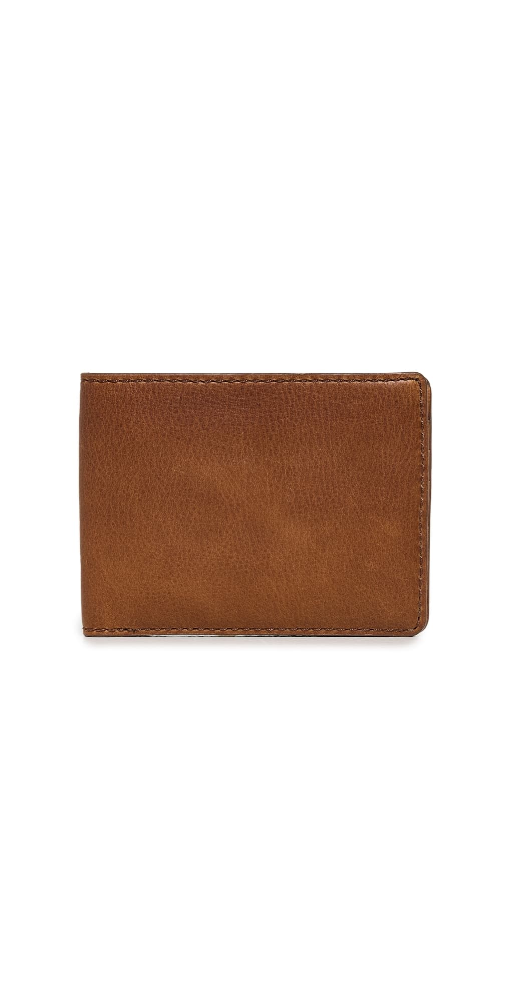 Shinola Leather Bifold Wallet Tan