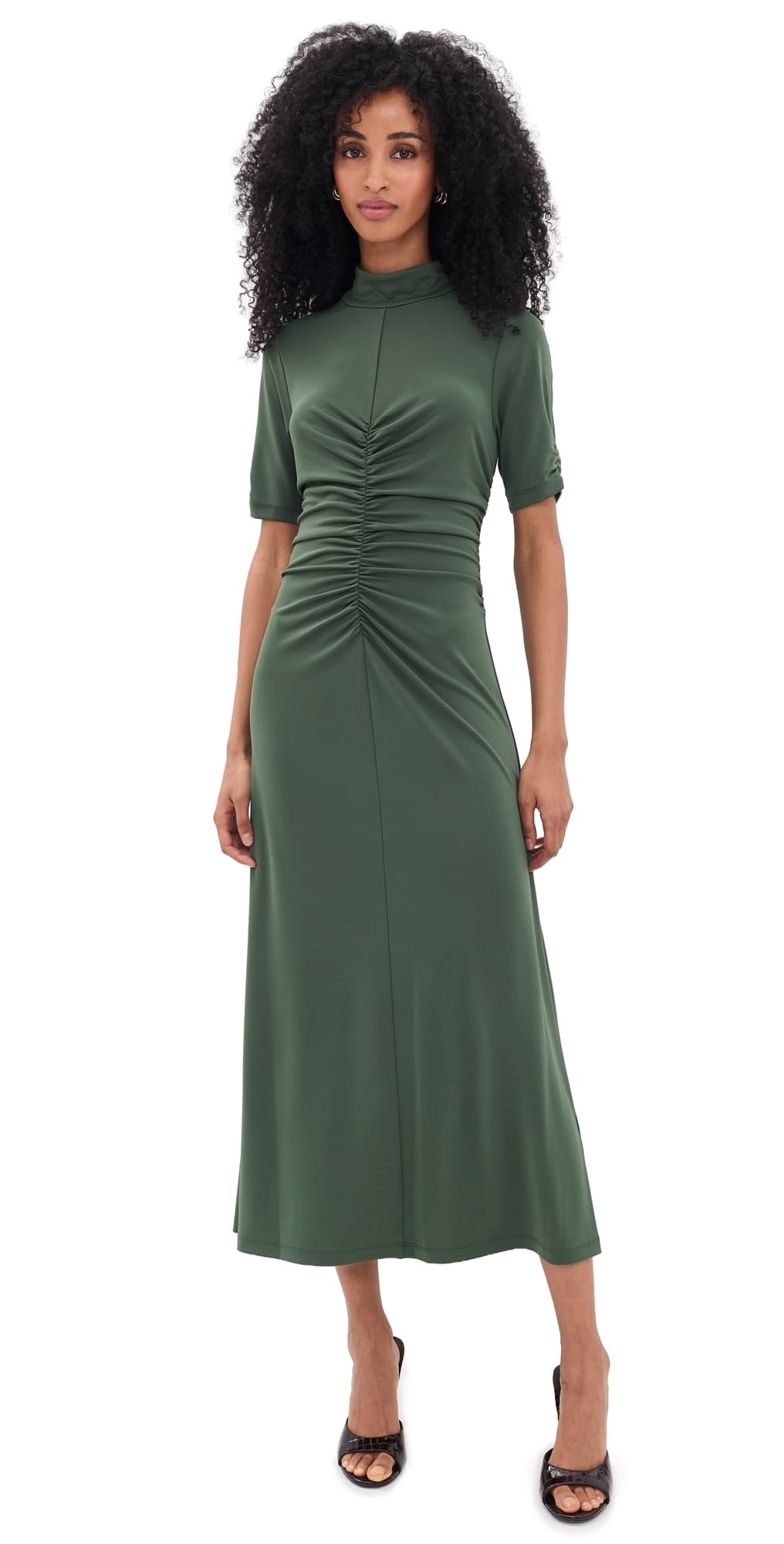 Shoshanna Shelly Dress Olive