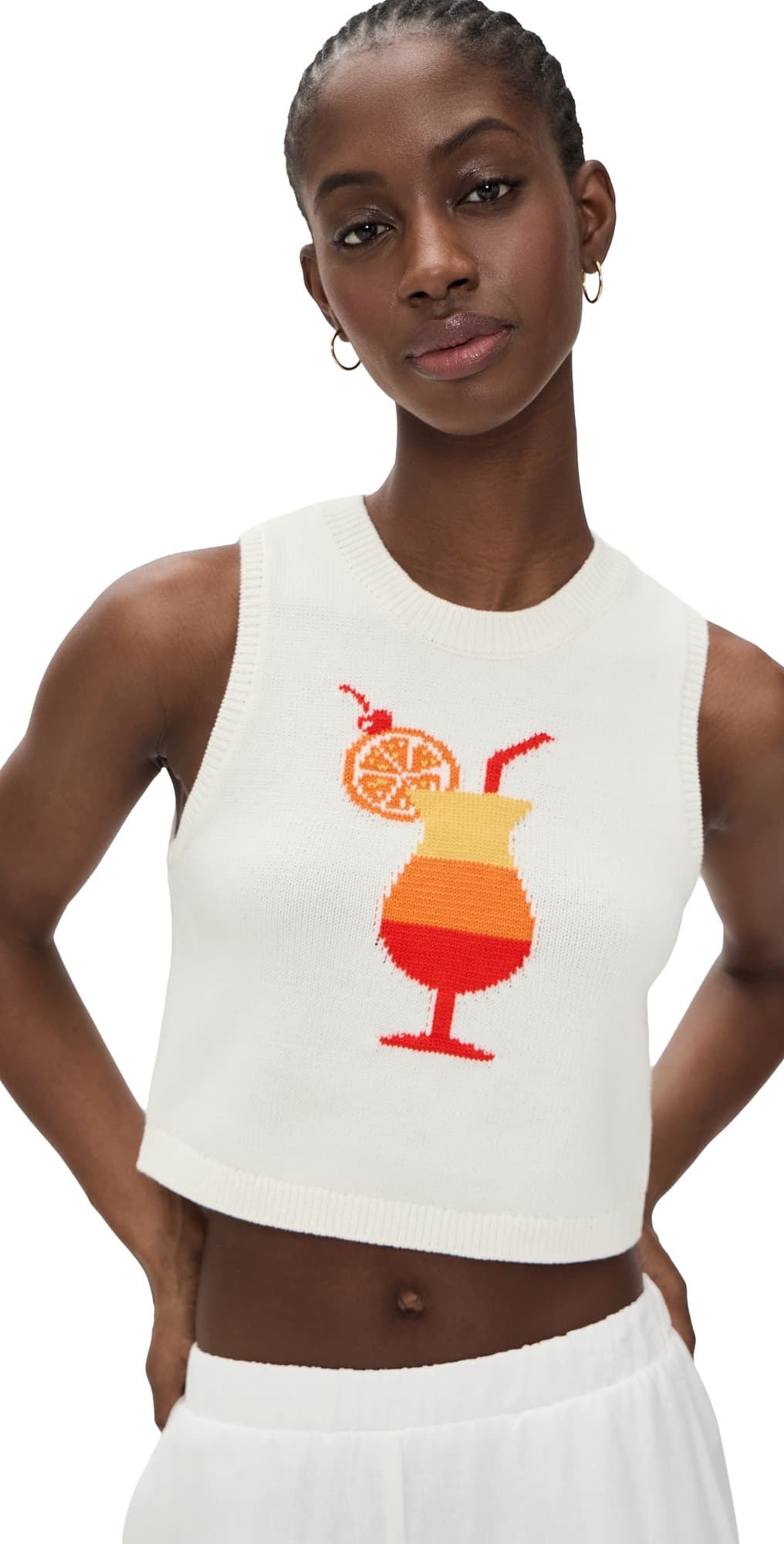 Show Me Your Mumu Milo Tank Cocktail Graphic Knit