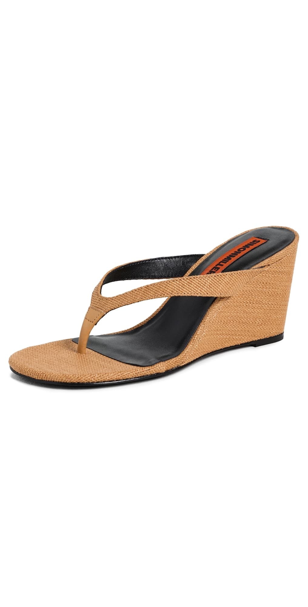 SIMONMILLER Soleil Wedges Dark Natural