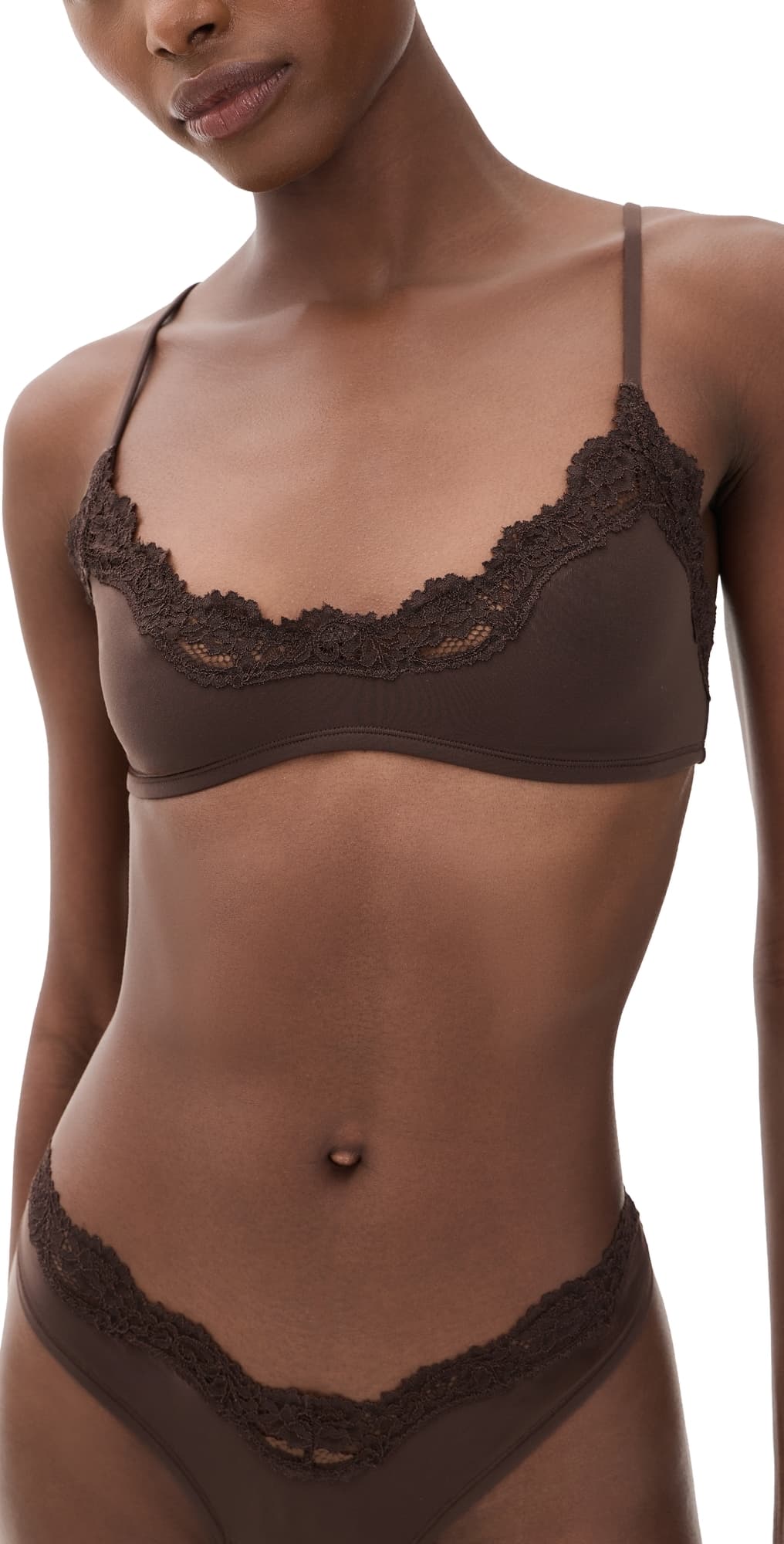 SKIMS Scoop Bralette Espresso