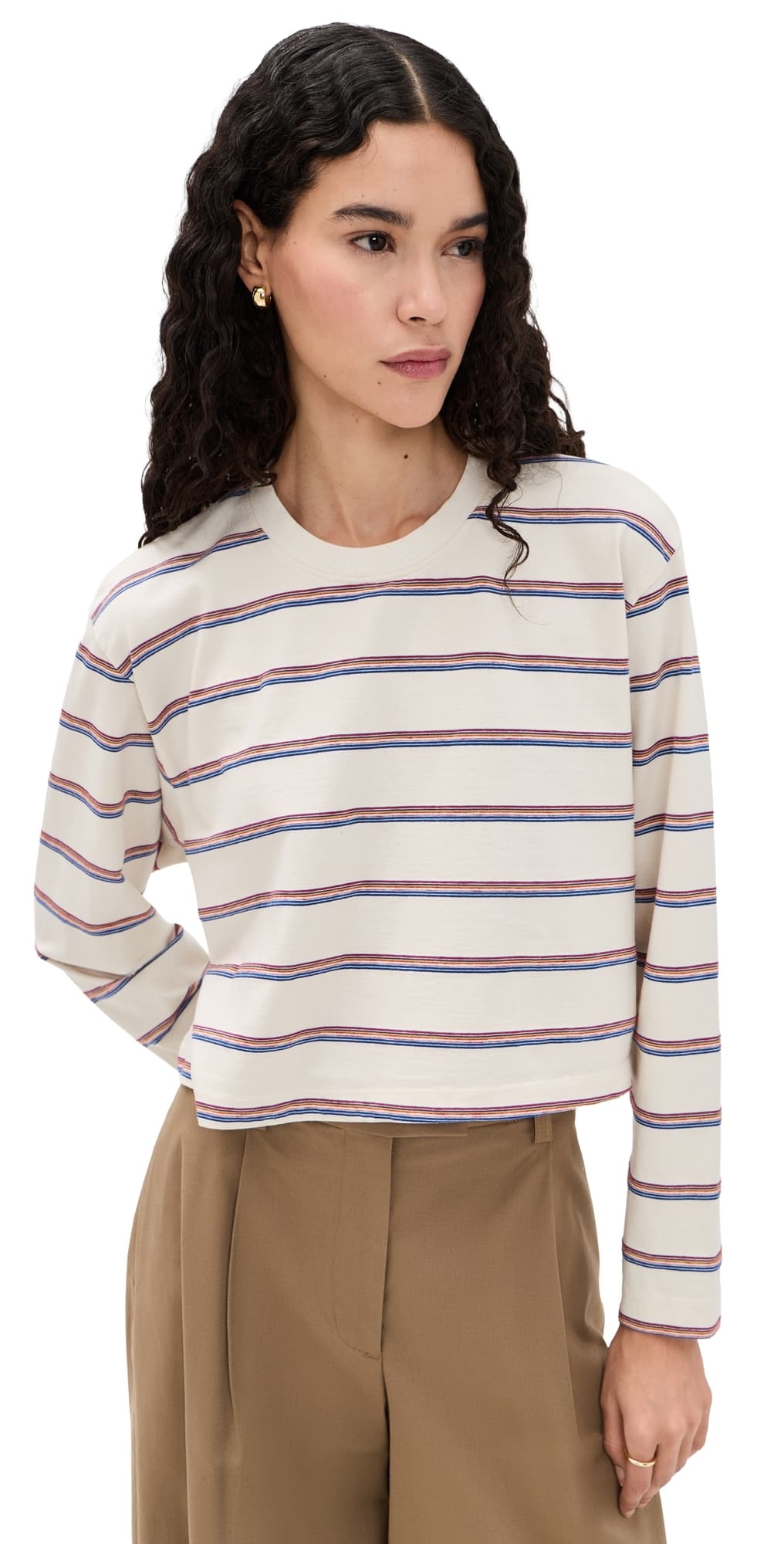 State & Lake Cricket Tee Natural