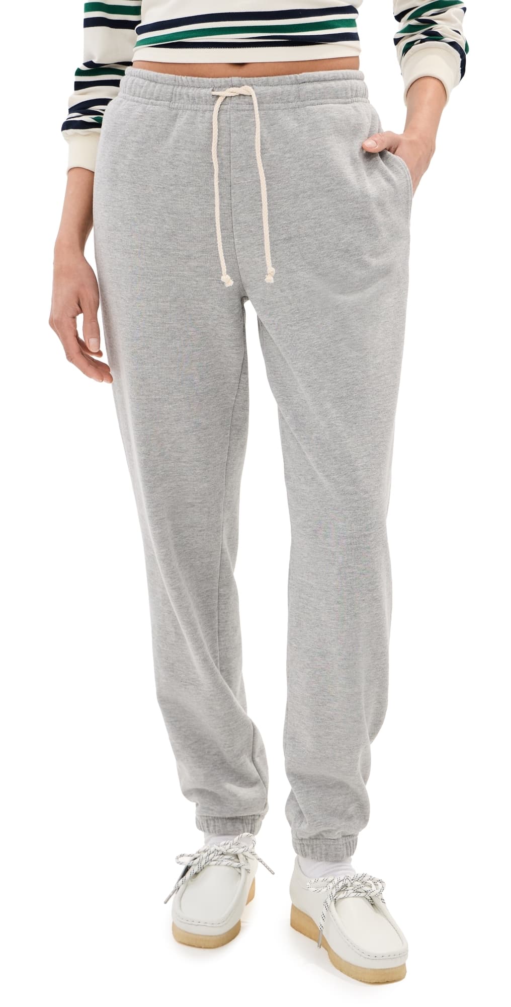 State & Lake Rhodes Sweatpants Heather Grey