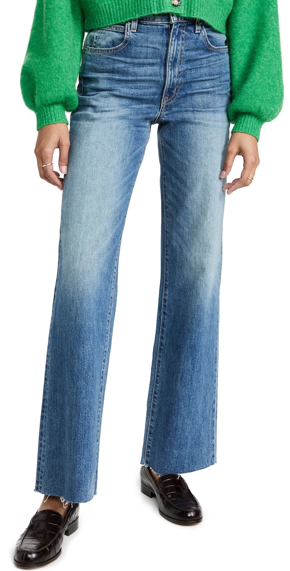 SLVRLAKE Grace Wide Leg Jeans Laurel Canyon