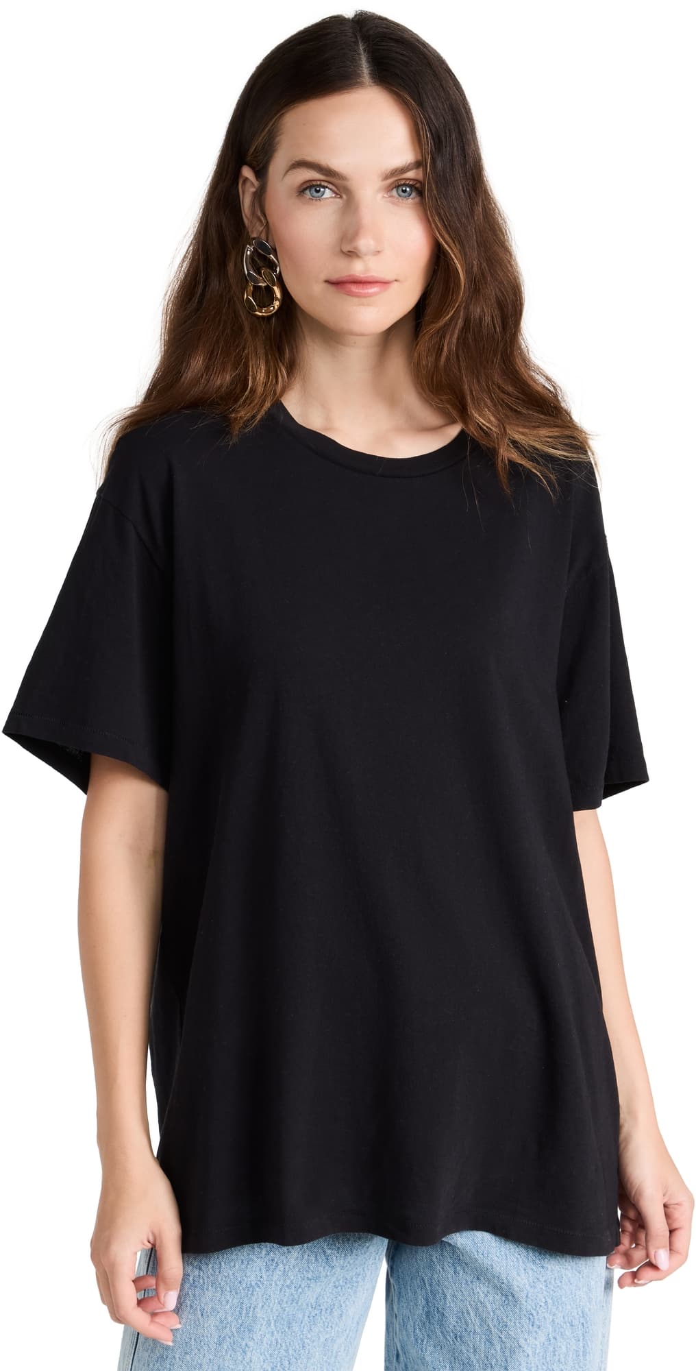 SLVRLAKE Oversize Raven Tee Raven