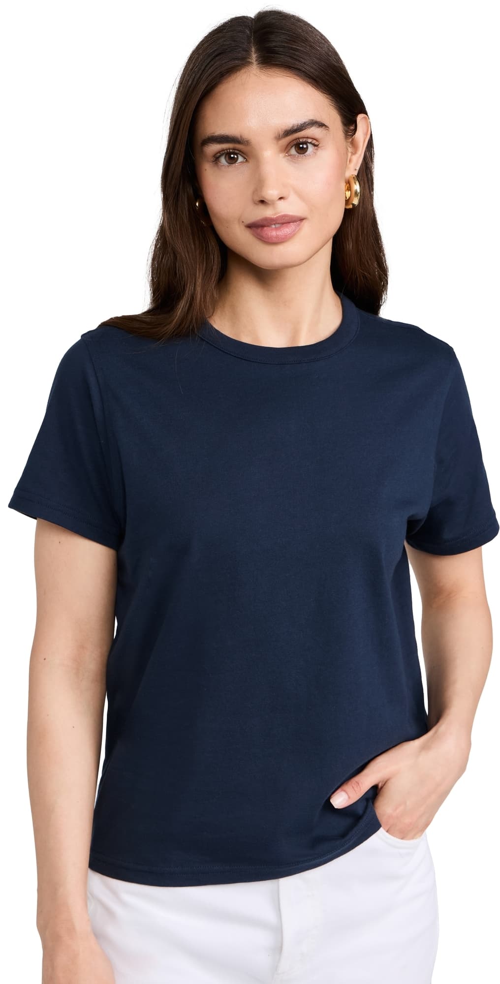 Sold Out NYC The Iconically Soft Perfect Tee in Navy Navy