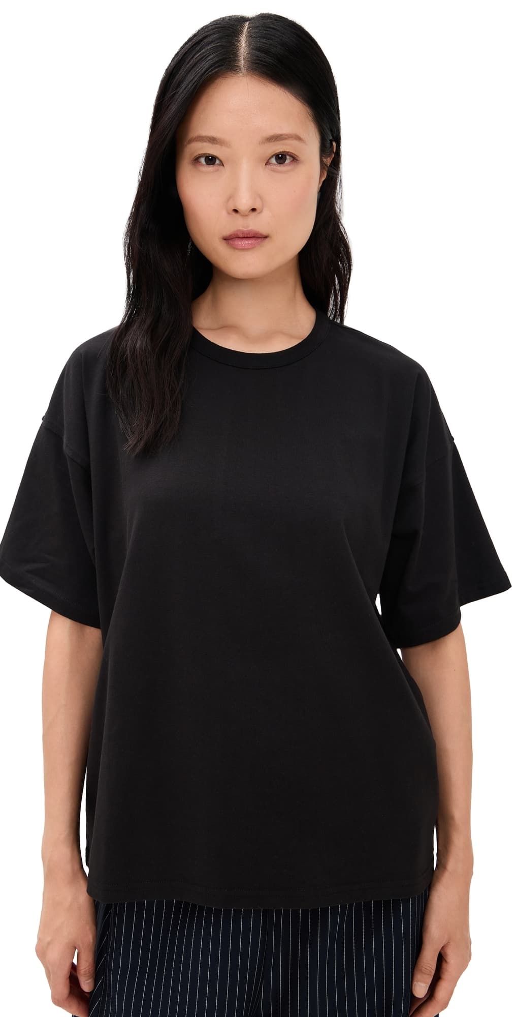 Sold Out NYC The Oversized Tee in Black Black