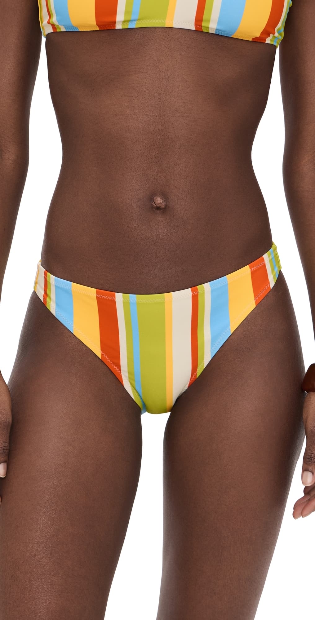 Solid & Striped The Rachel Bikini Bottoms St. Barths Stripe