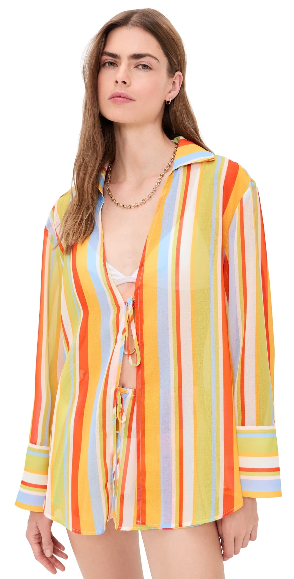 Solid & Striped The Jaclyn Coverup Tunic St. Barths Stripe
