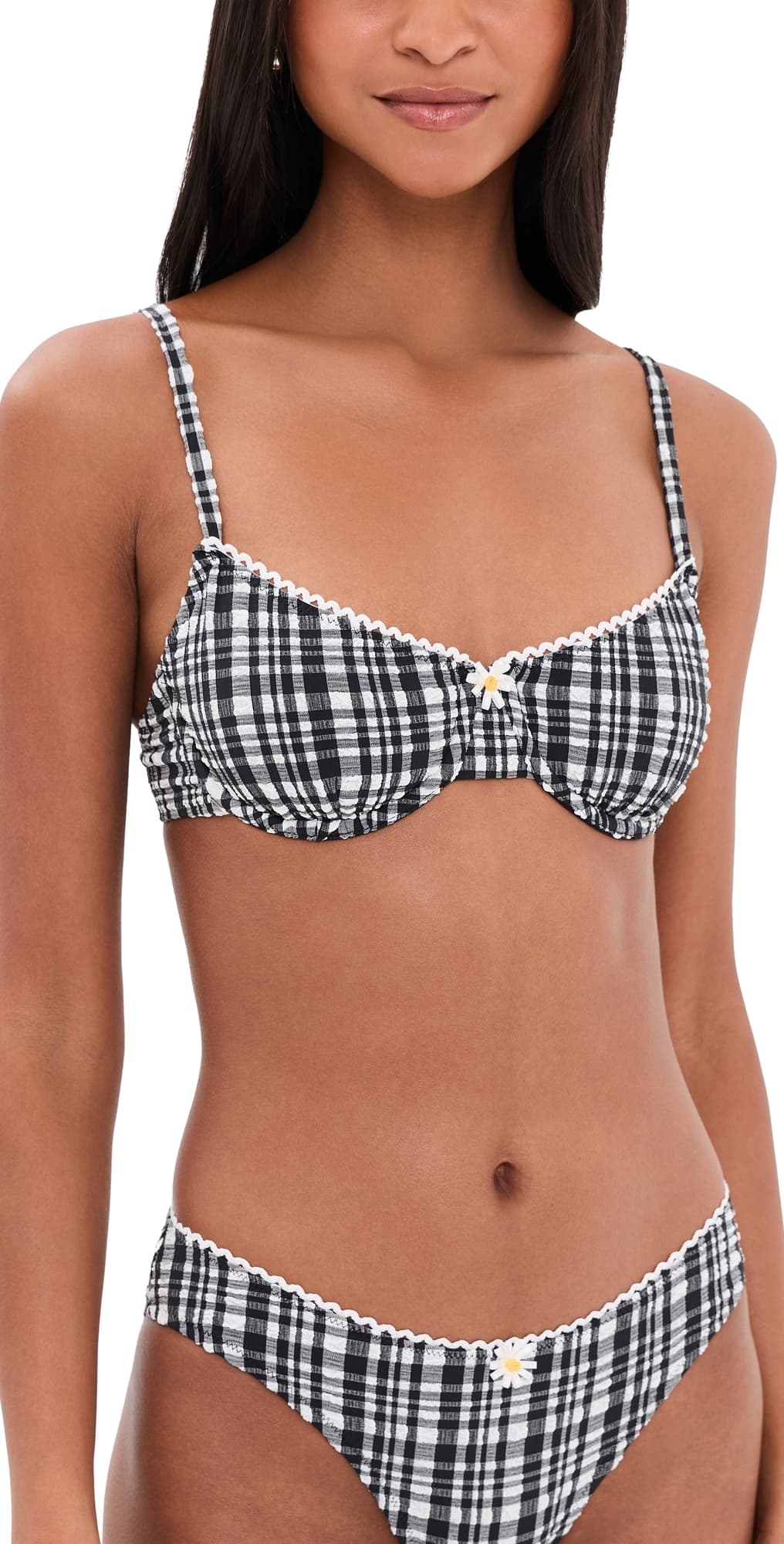 Solid & Striped The Daphne Bikini Top Noir