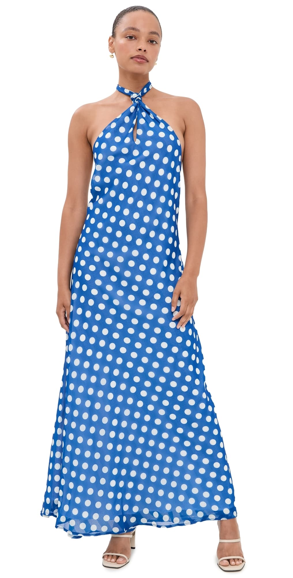 Solid & Striped The Brisa Dress Blue Stripe/Dot