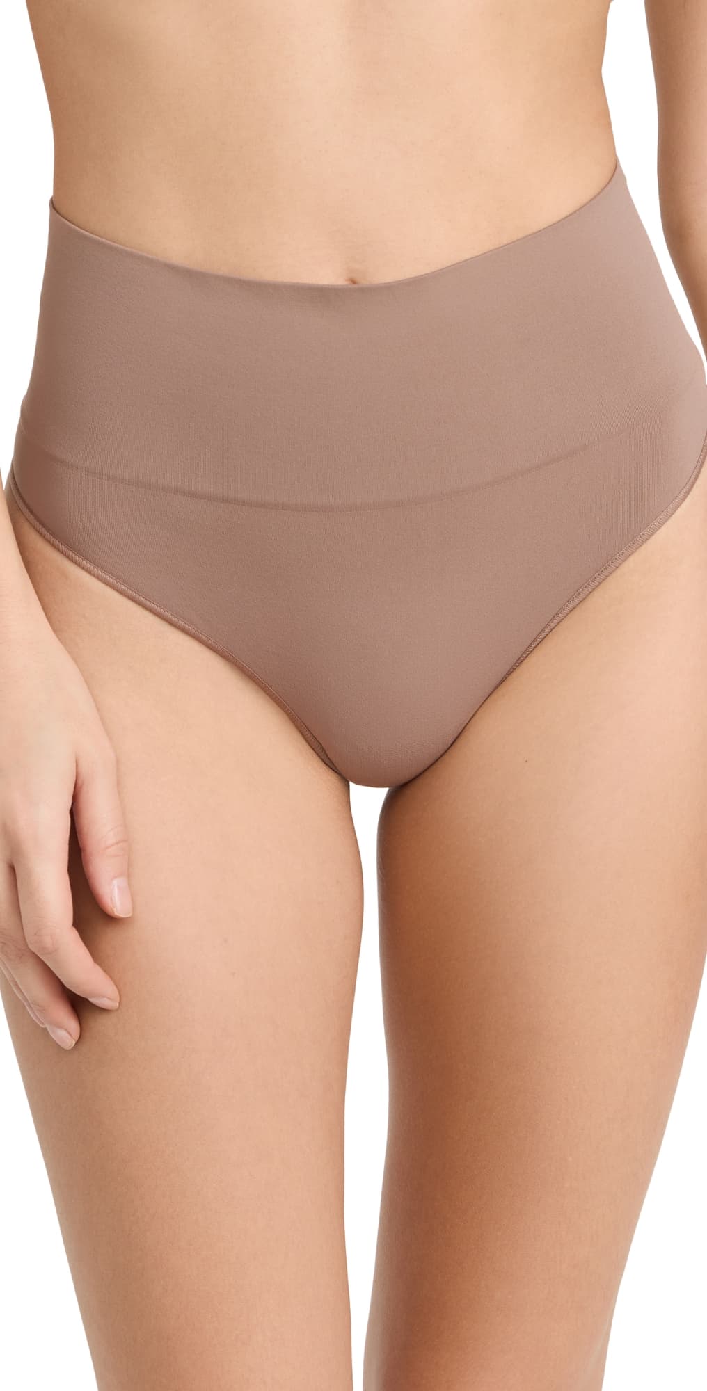 SPANX SPANXshape ExtraOrdinary Thong Cafe au Lait