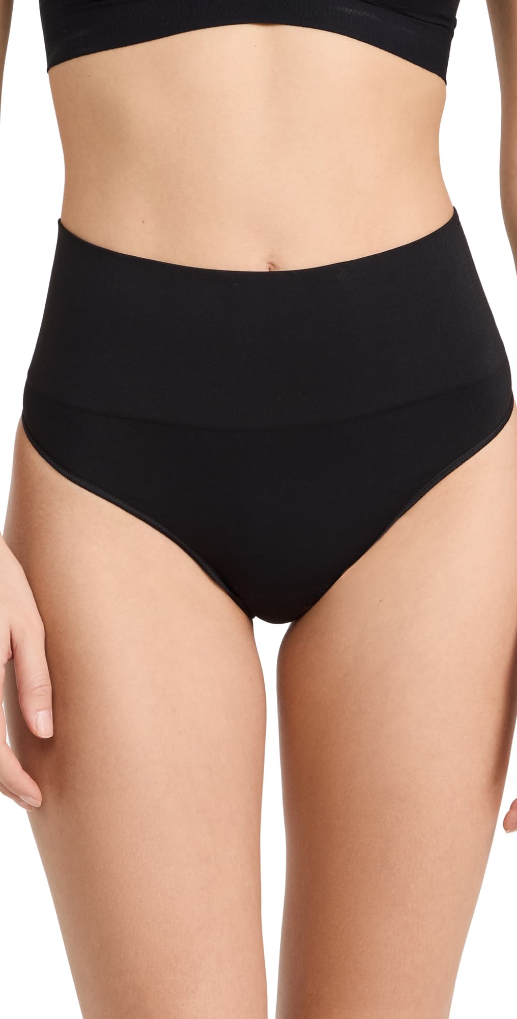 SPANX SPANXshape ExtraOrdinary Thong Very Black