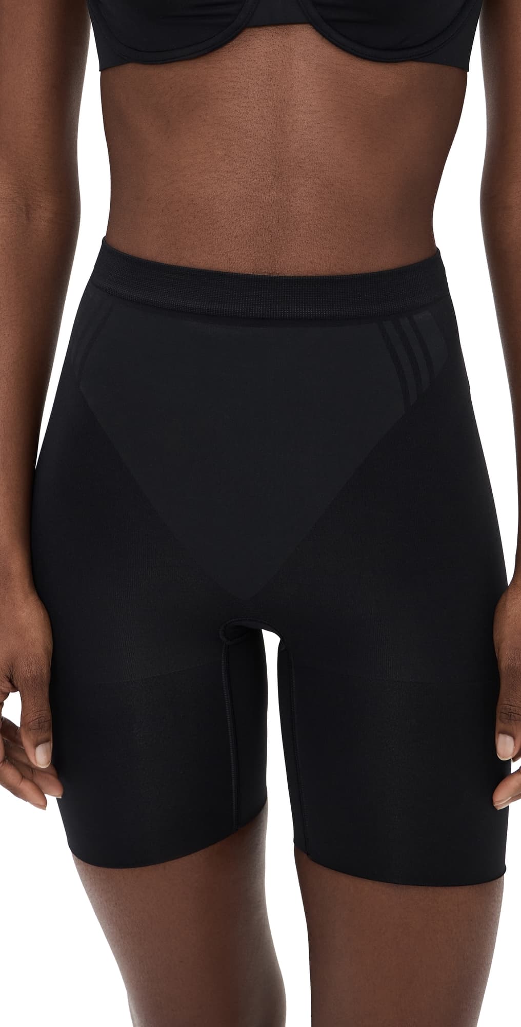 SPANX SPANXsculpt GoFigure Mid Thigh Shorts Very Black XS