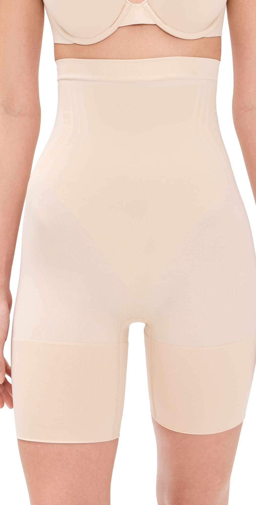 SPANX SpanxSculpt GoFigure Mid Thigh Shorts Toasted Coconut