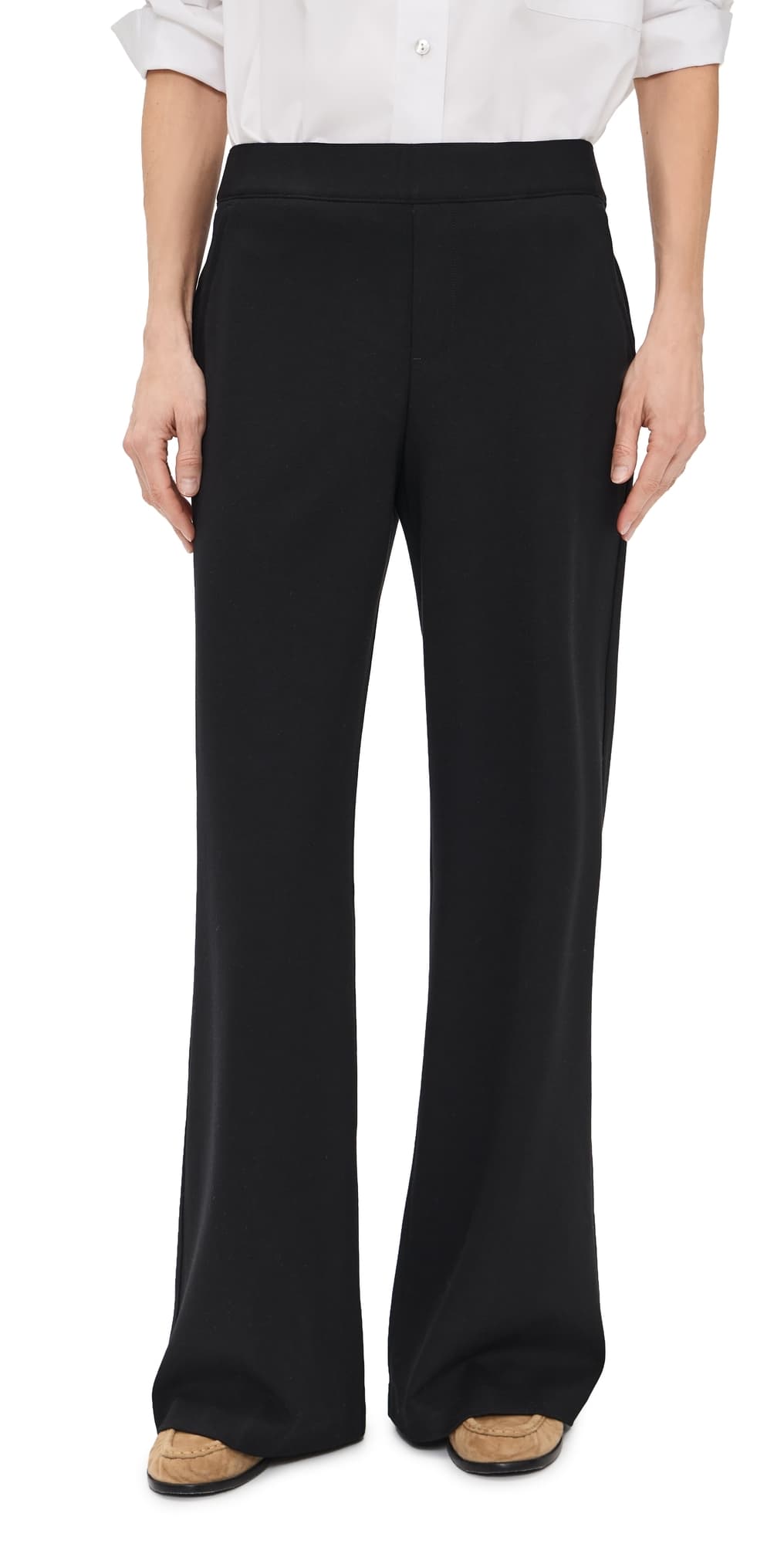 SPANX Petite Ponte SPANXsupersmooth Pants Classic Black