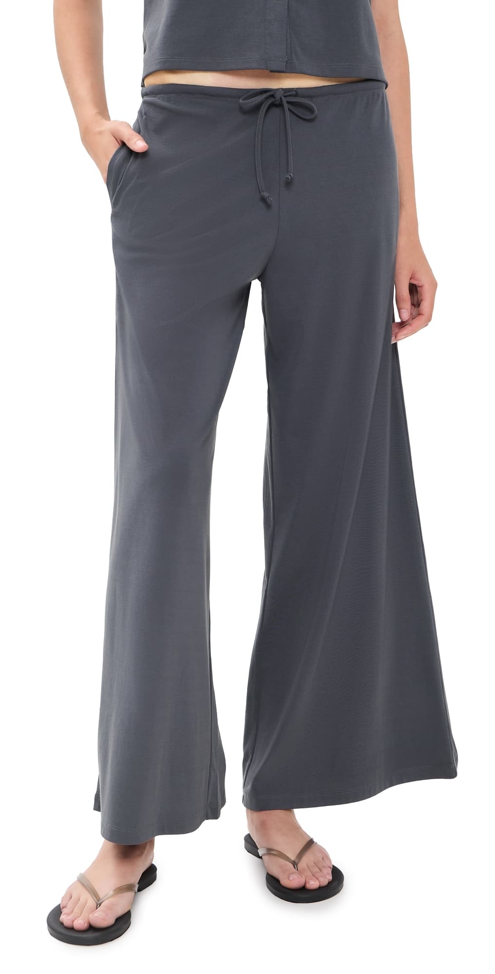 Splendid Sawyer Sandwash Pants Lead