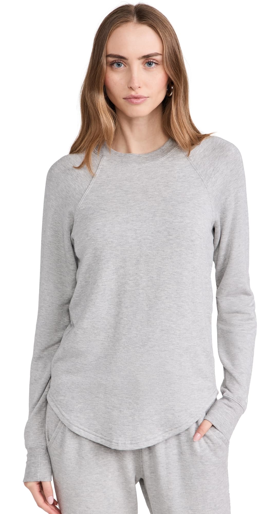 Splits59 Warm Up Pullover Heather Grey