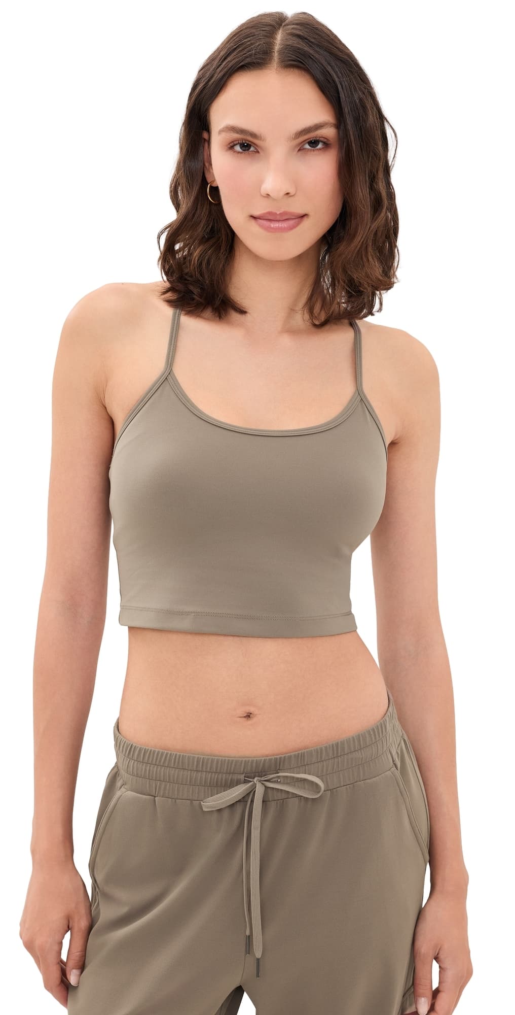 Splits59 Airweight Crop Tank Lentil