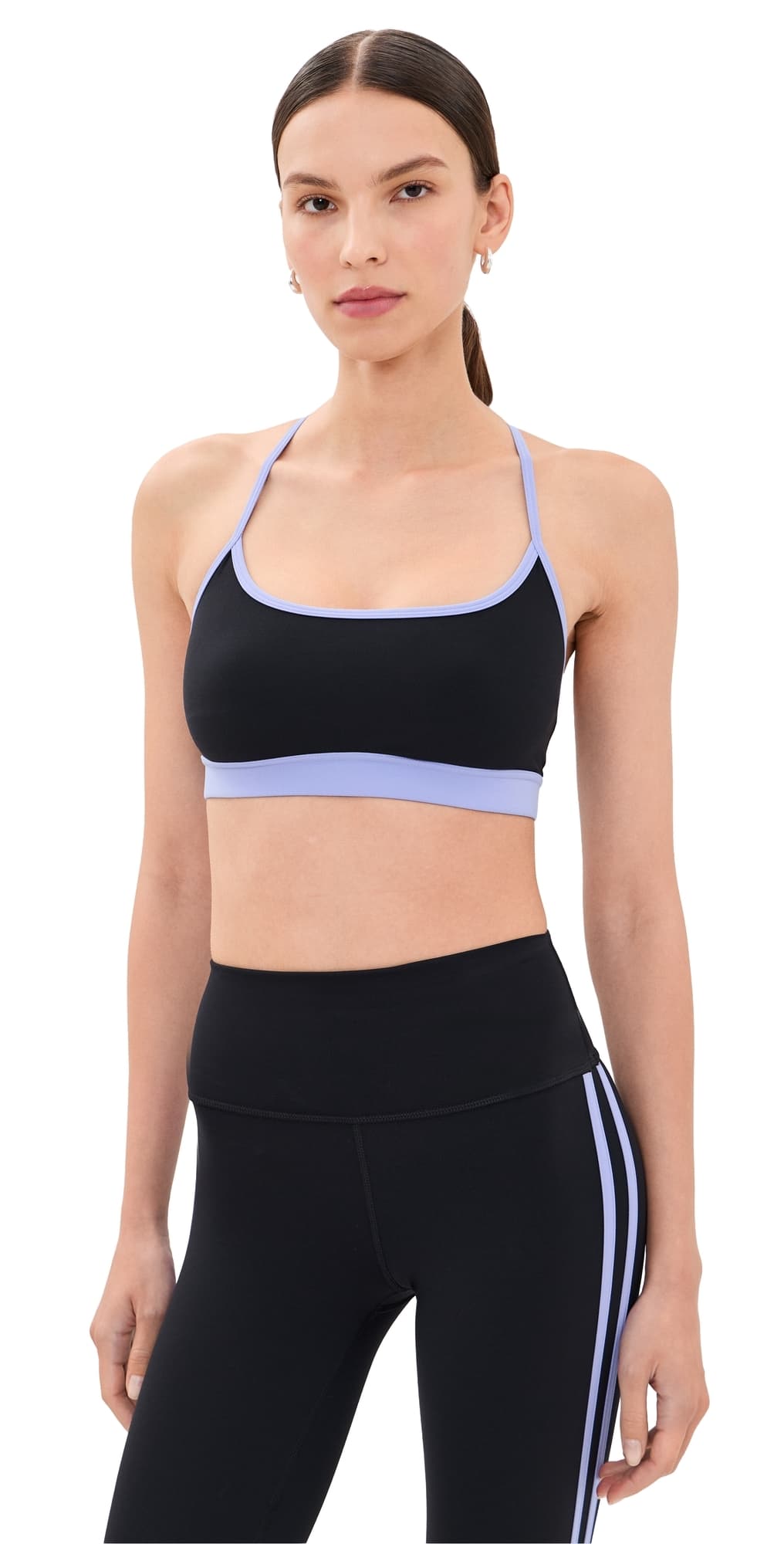 Splits59 Emerson Airweight Bra Black/Purple Haze