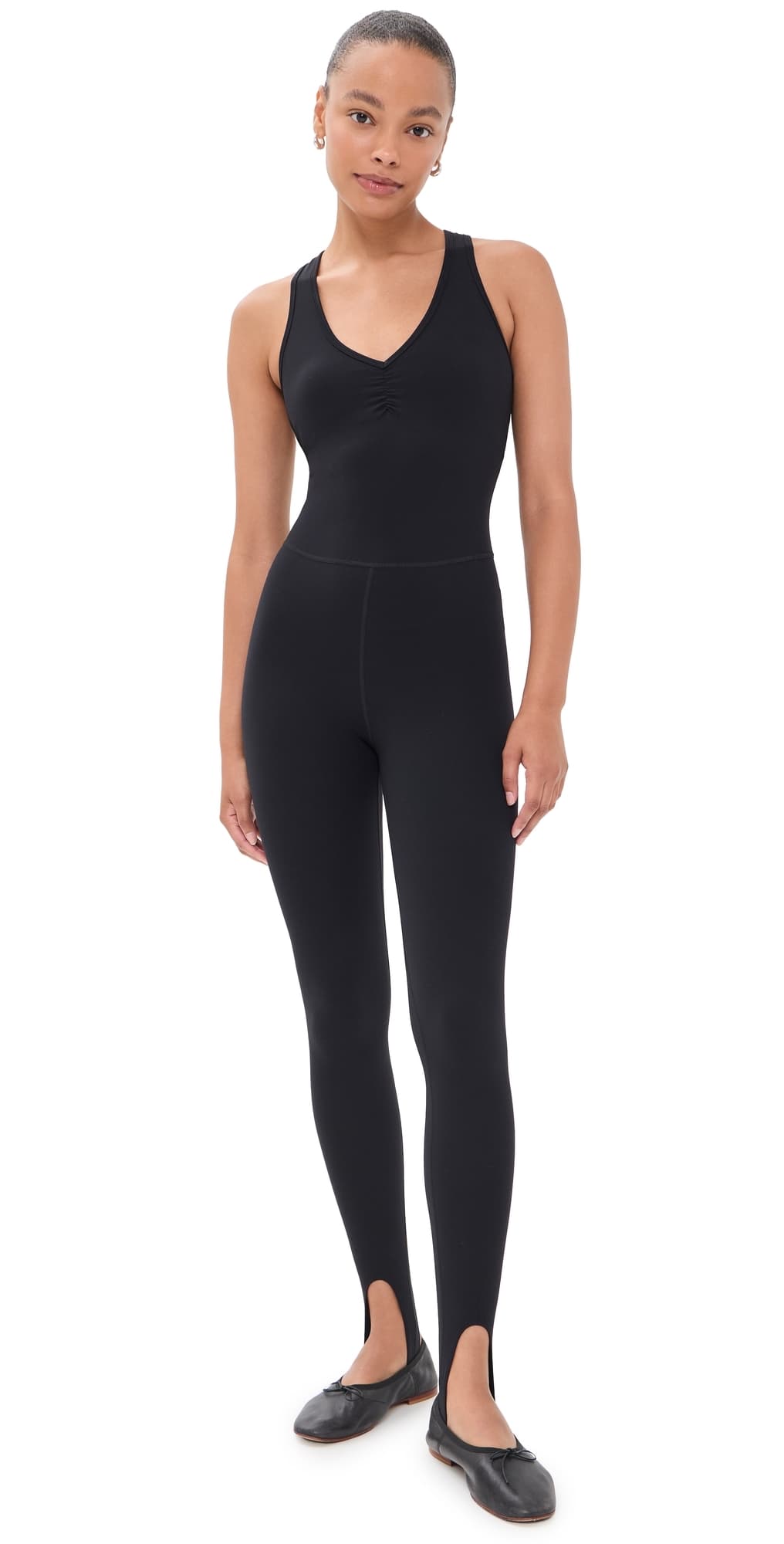 Splits59 Darci Airweight Stirrup Jumpsuit Black