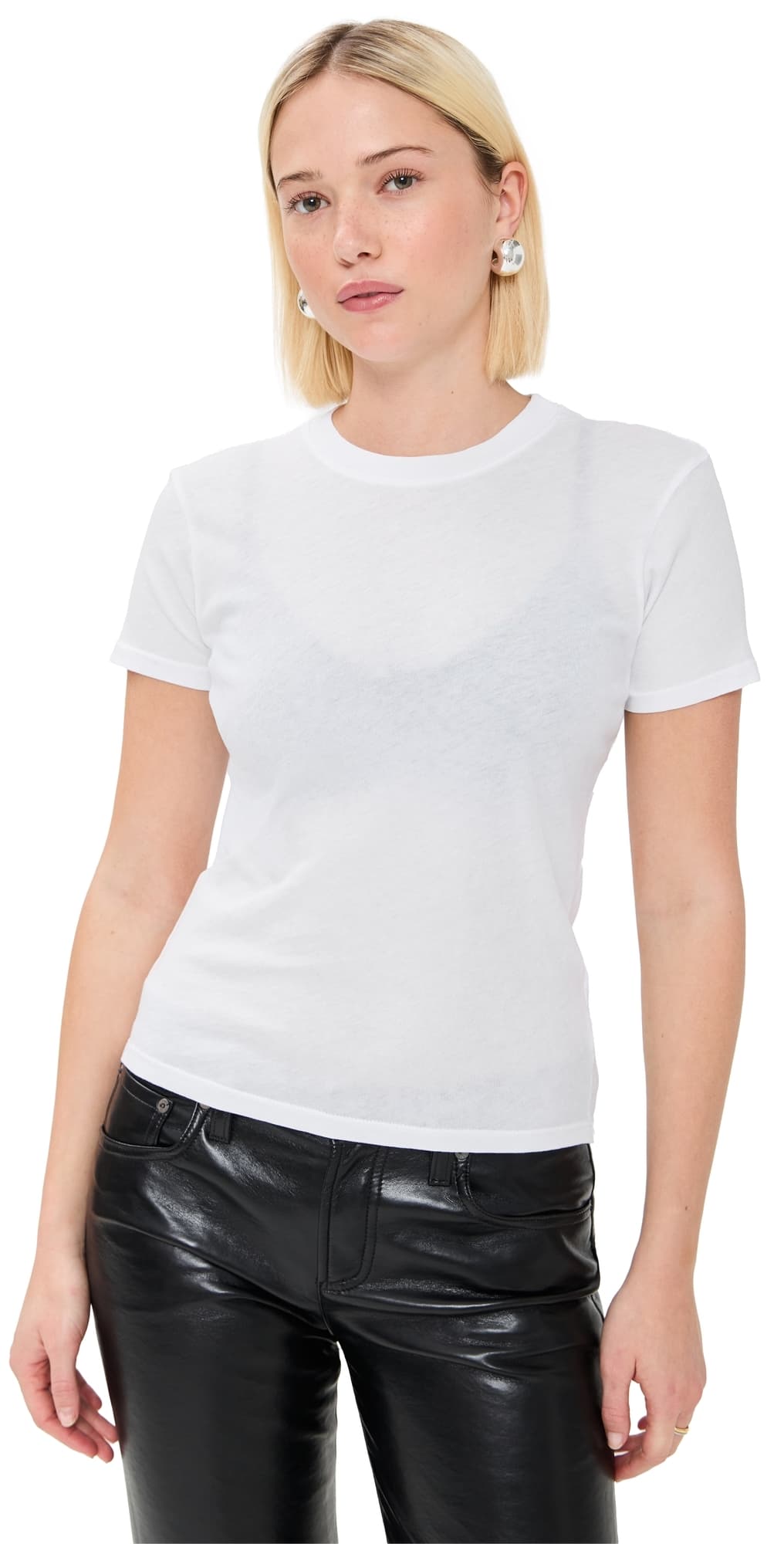 SPRWMN Baby Tee White