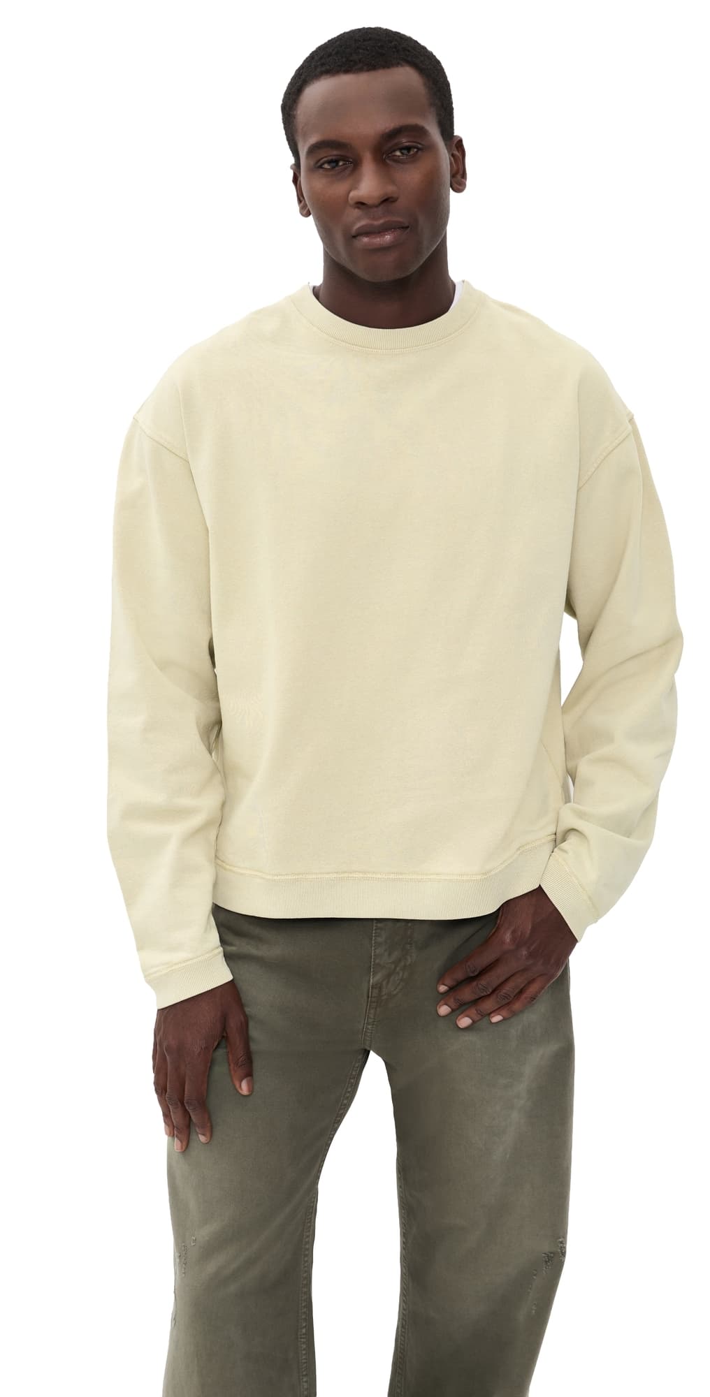 Stockholm Surfboard Club Benny Sweatshirt Cream