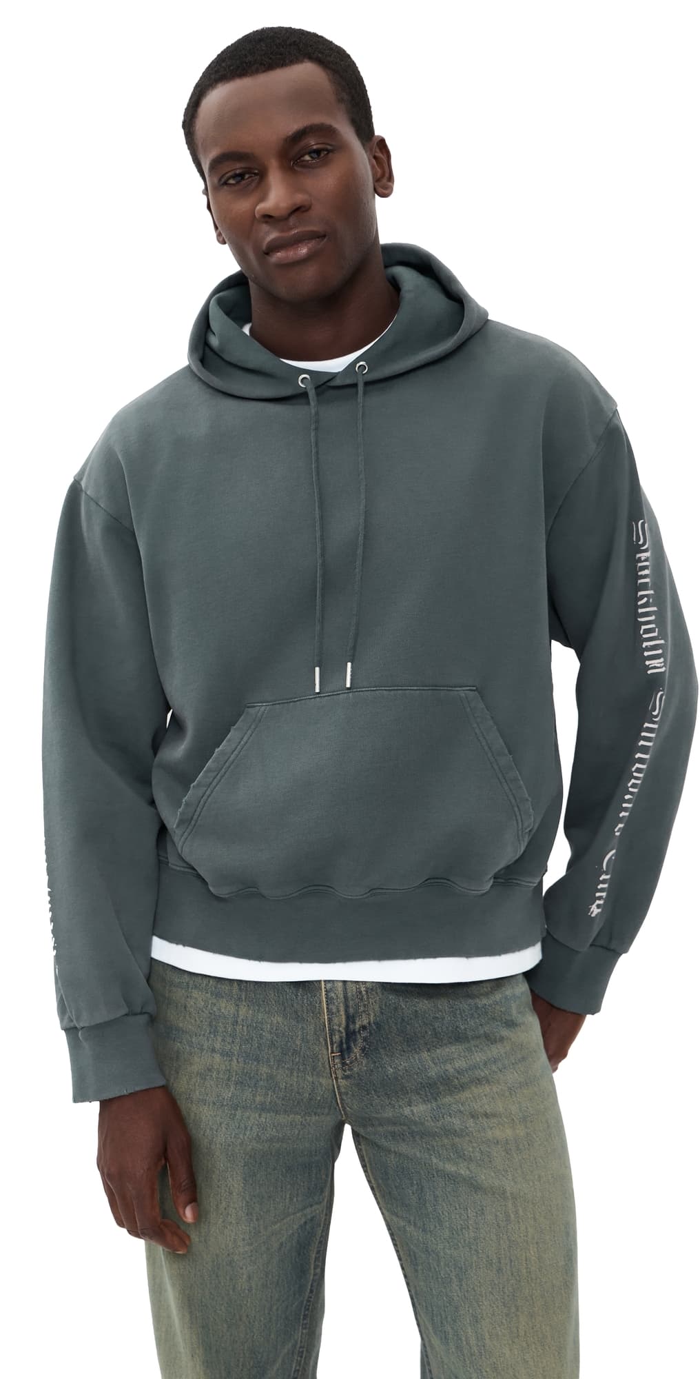 Stockholm Surfboard Club Dream Hoodie Washed Black