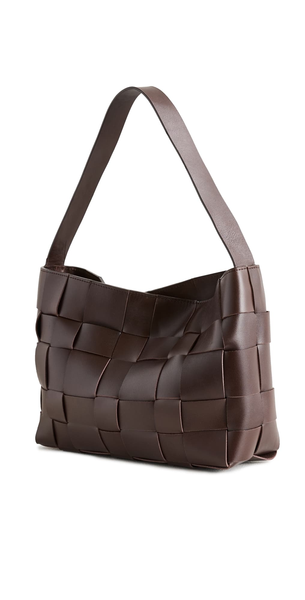 St. Agni Woven Mini Tote Chocolate · One Size