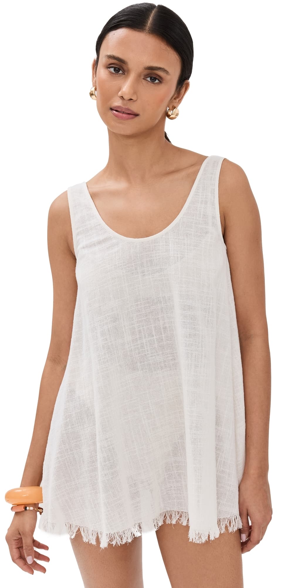 STAUD Tillie Coverup Dress Buttercream · XS/S