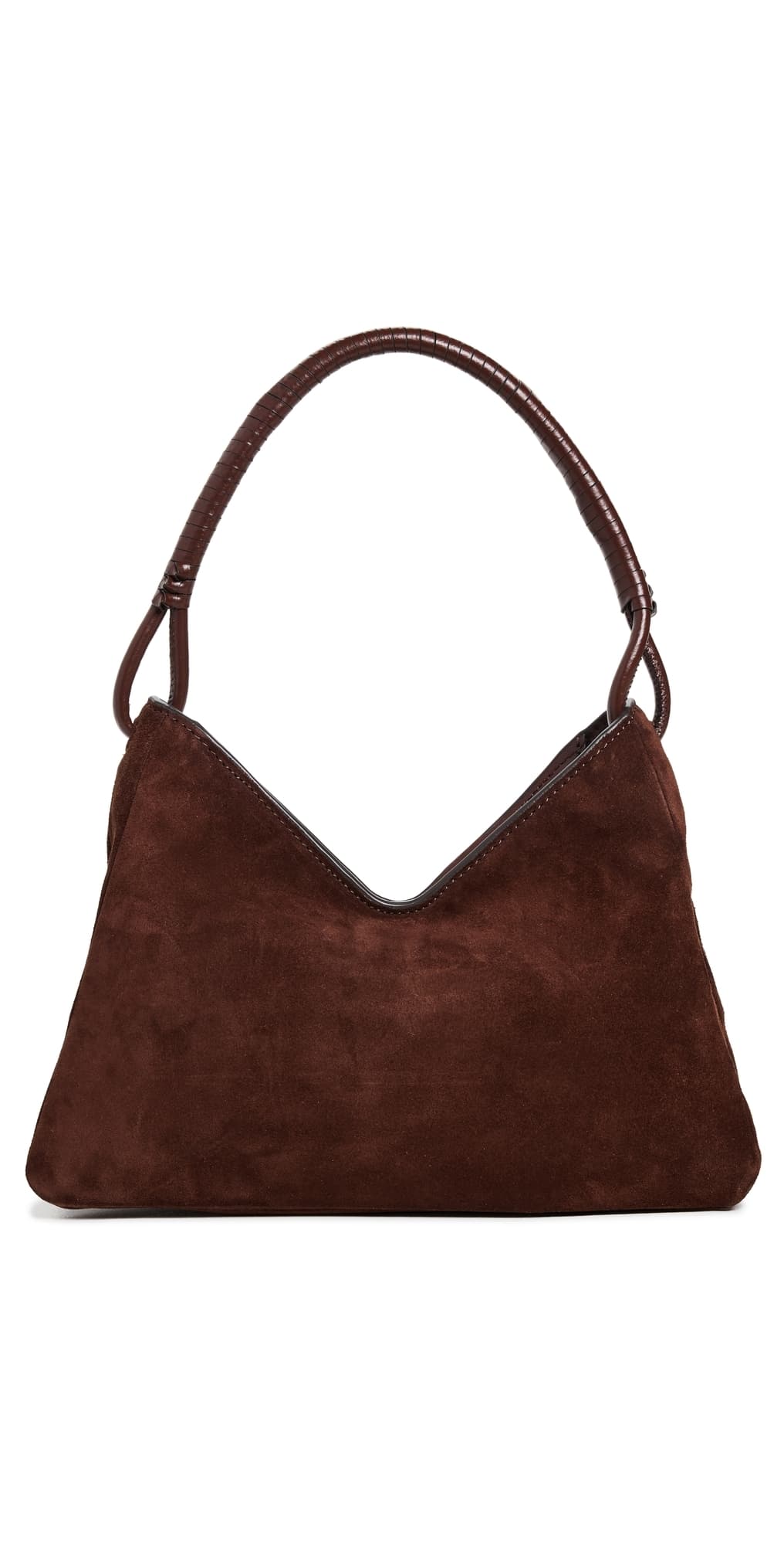 STAUD Valerie Shoulder Bag Mahogany · One Size