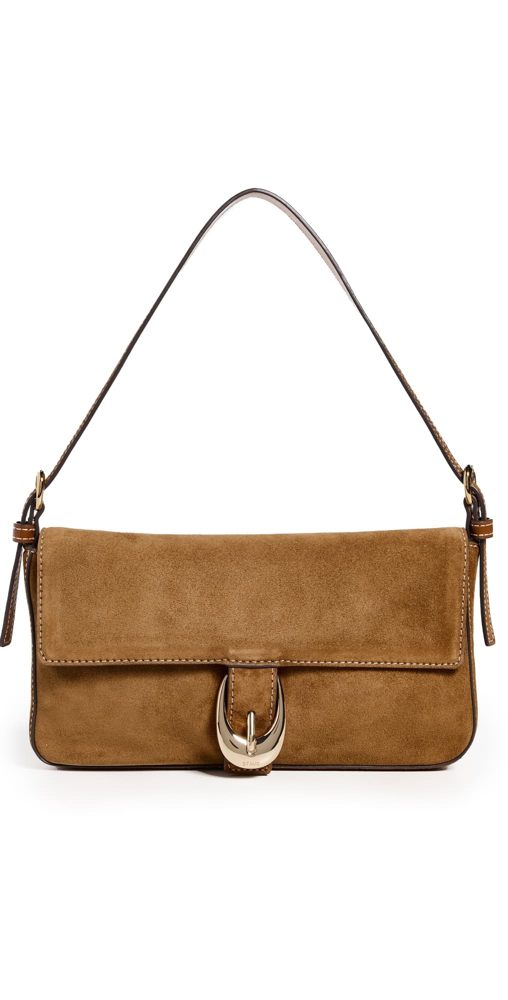 STAUD Harlow Shoulder Bag Tan