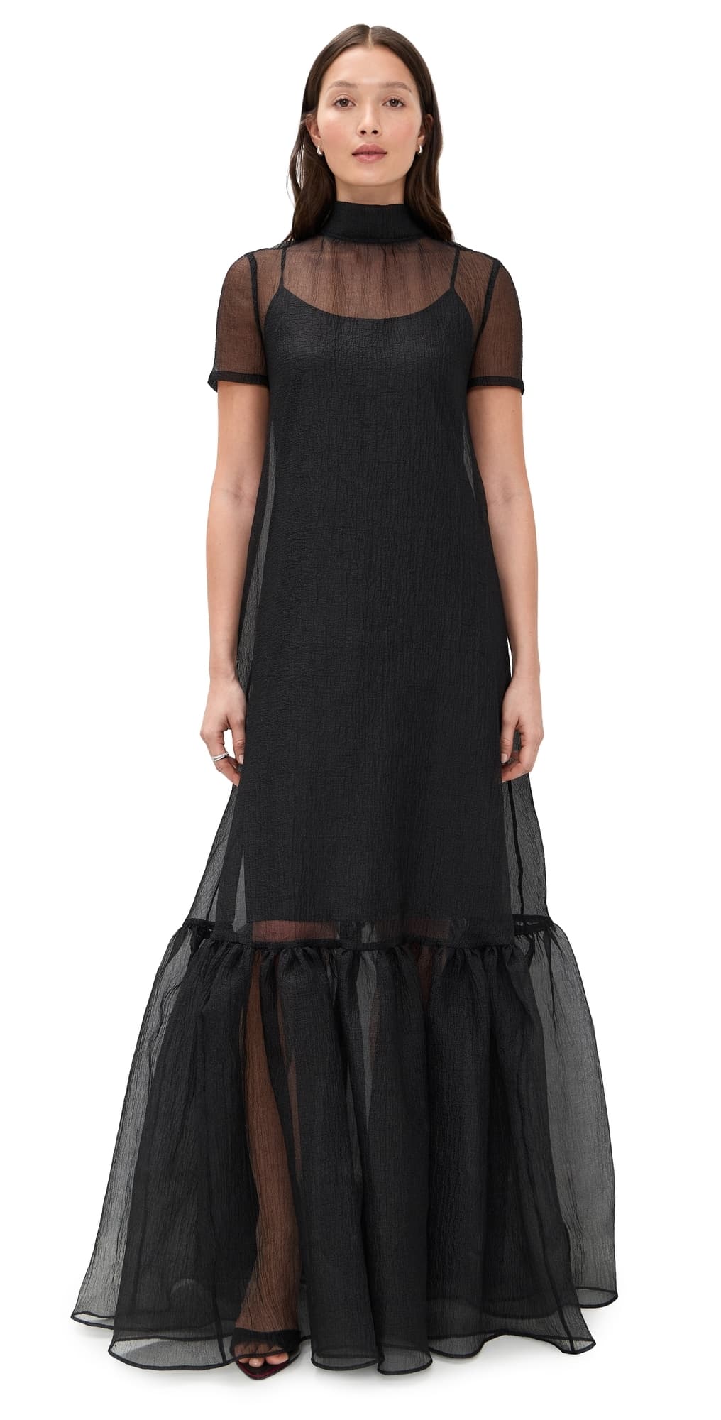 STAUD Calluna Dress Black