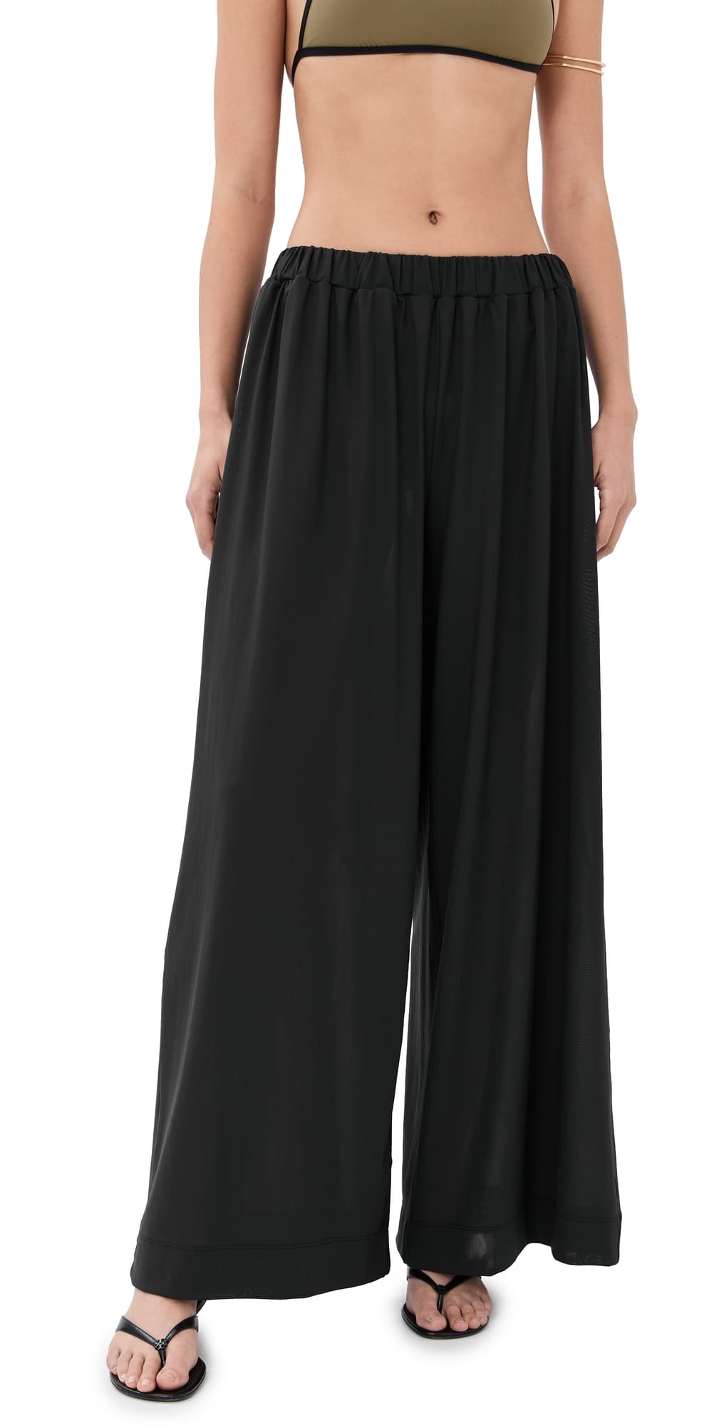 STAUD Marza Coverup Pants Black