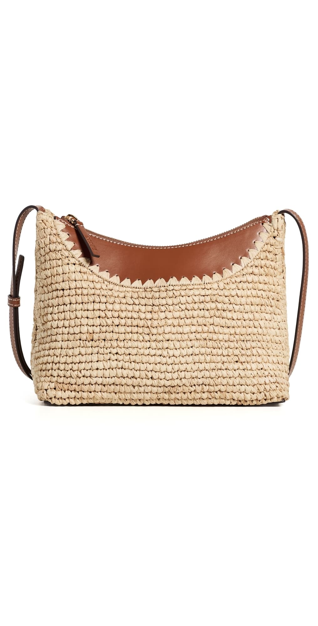 STAUD Rowey Crossbody Bag Natural/Tan
