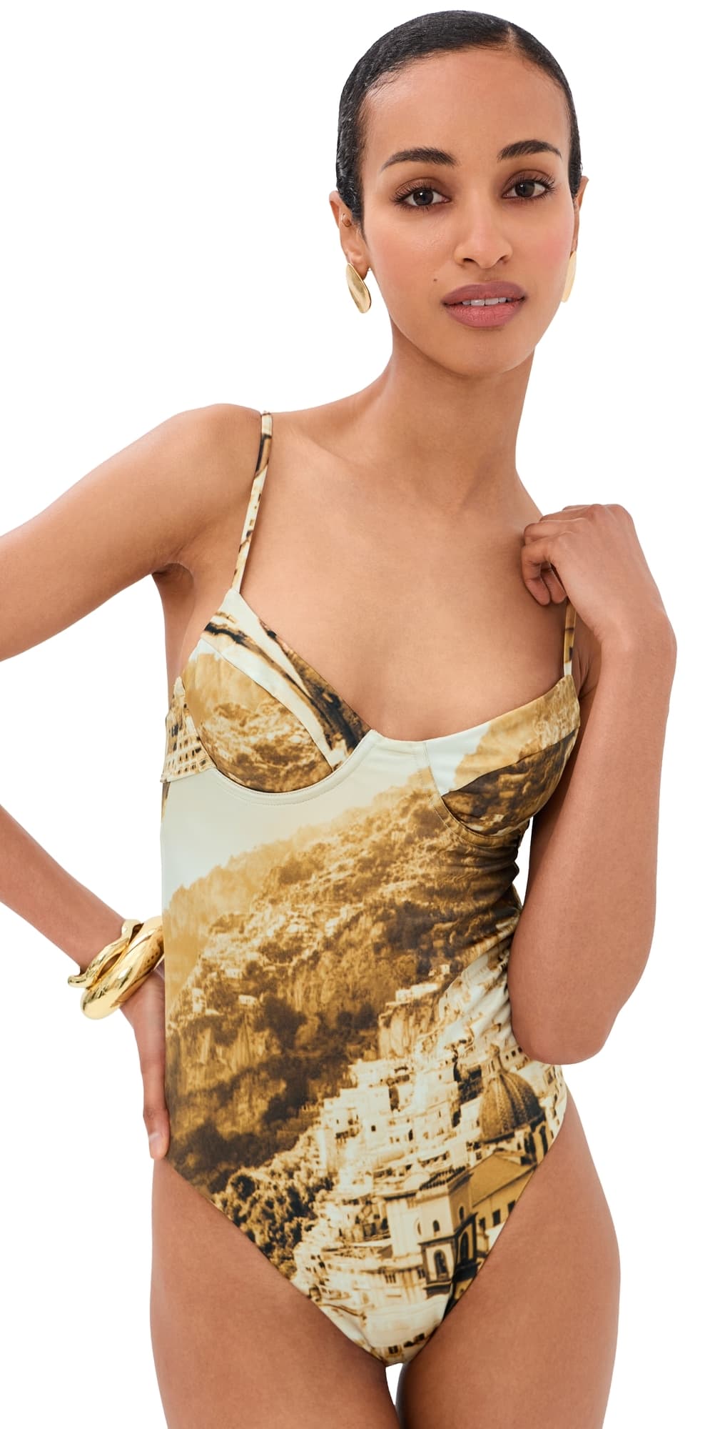 STAUD Caroline One Piece Cliffside