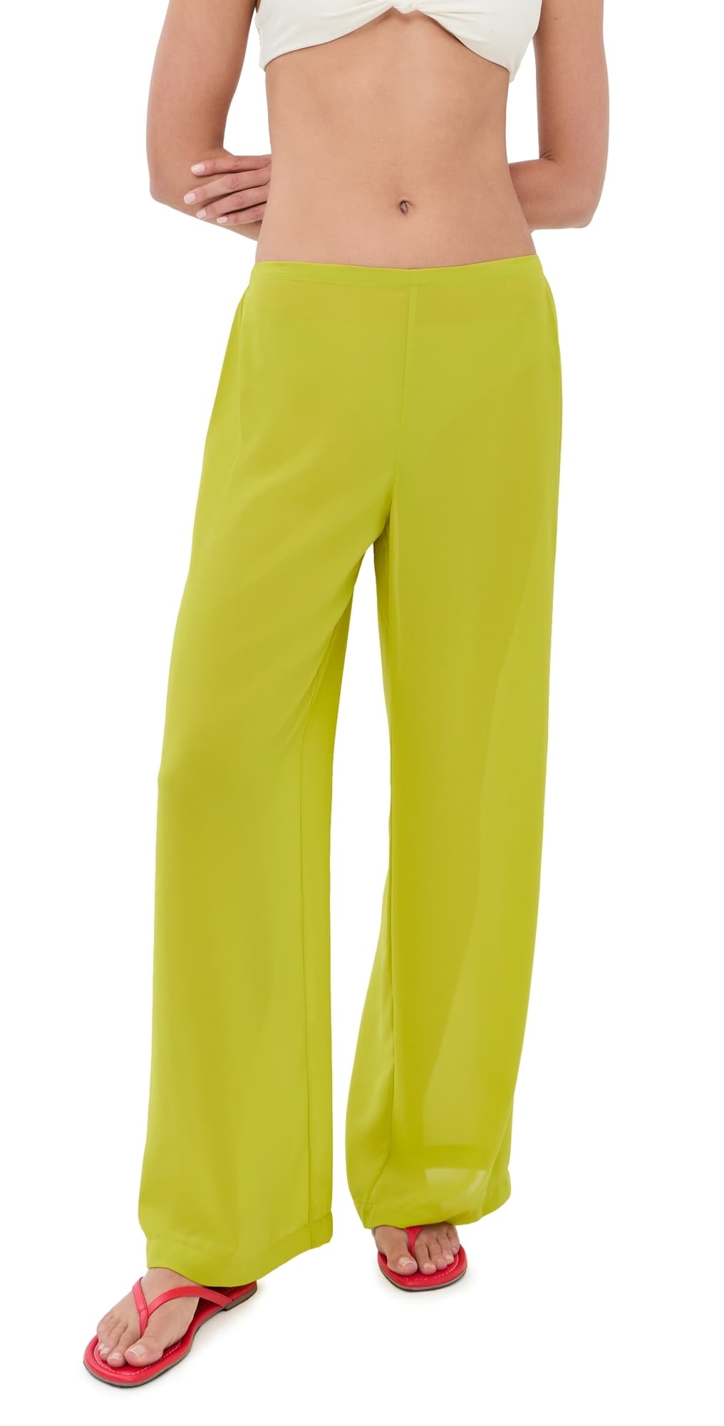 STAUD Stroll Pants Citron