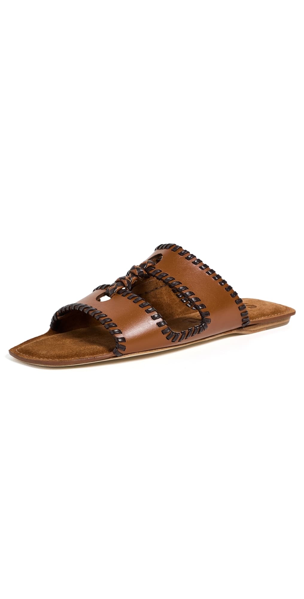 STAUD Mara Sandals Tabac