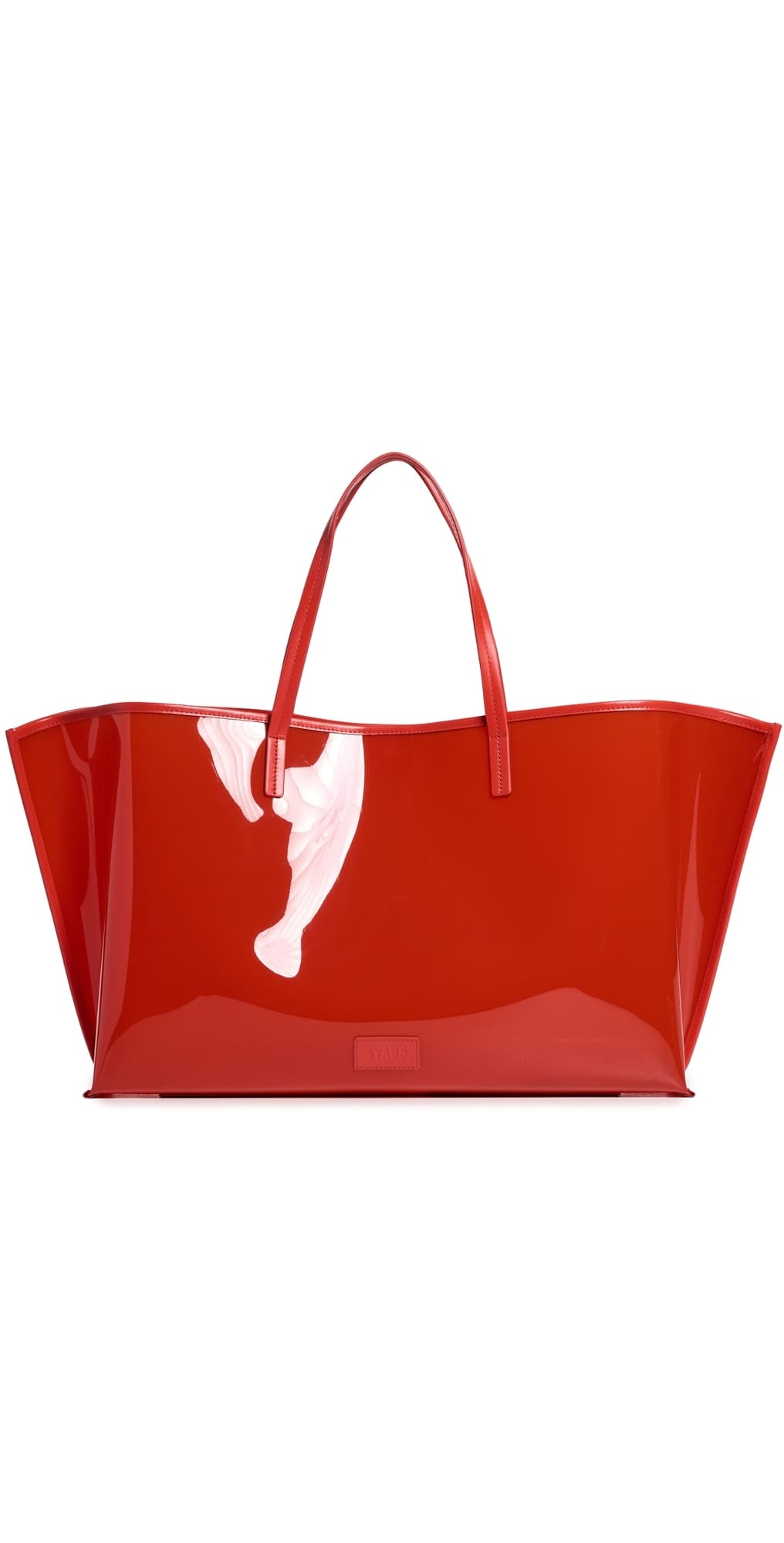 STAUD Christos Large Tote Red Rose · One Size