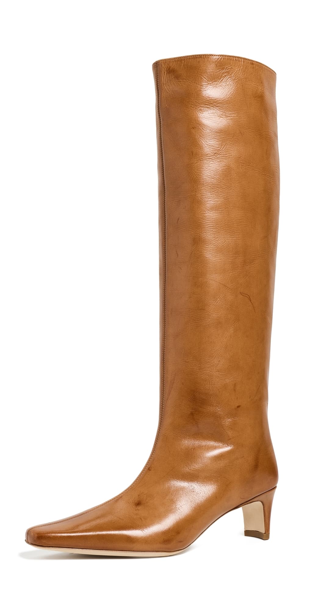 STAUD Wally Boots Cashew Distressed