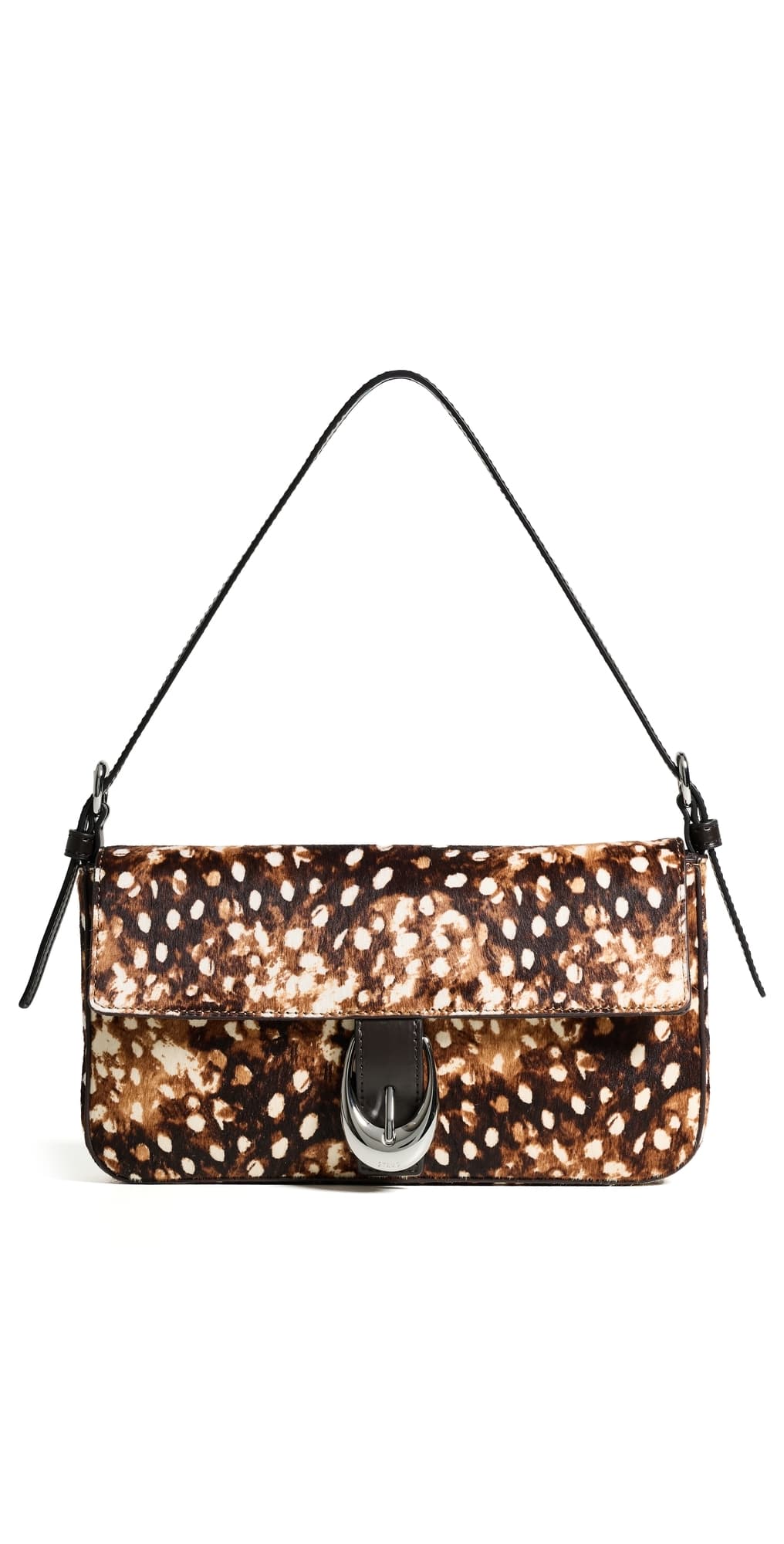STAUD Harlow Bag Fawn Haircalf · One Size