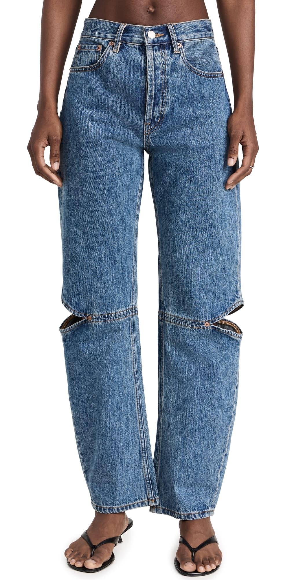 Still Here Cowgirl Jeans Classic Blue