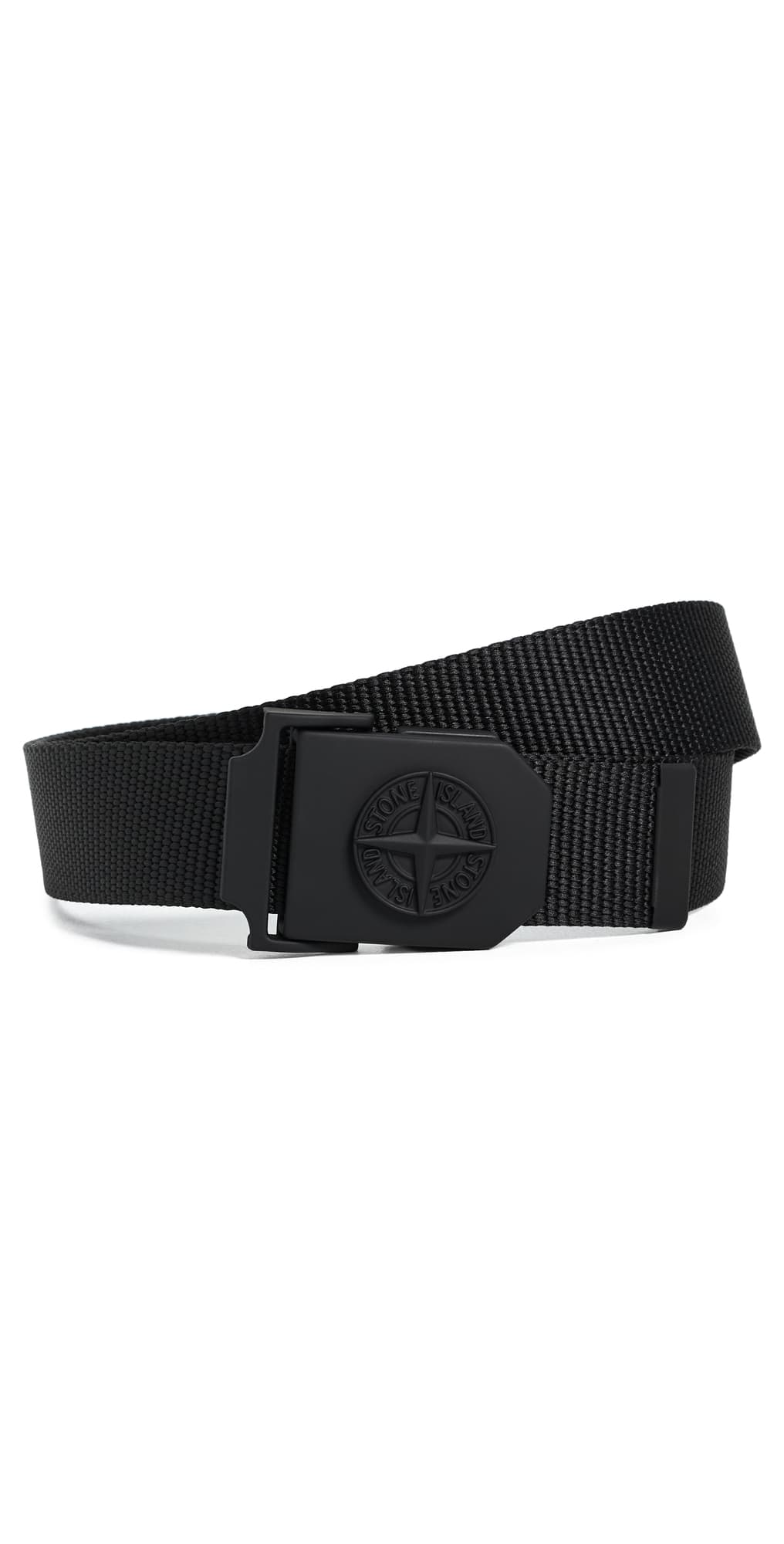 Stone Island Tape Belt Black