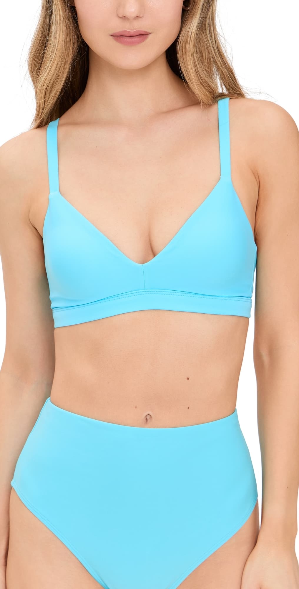 STYLEST DreamLift Swim to Street Push Up Bikini Top Azure