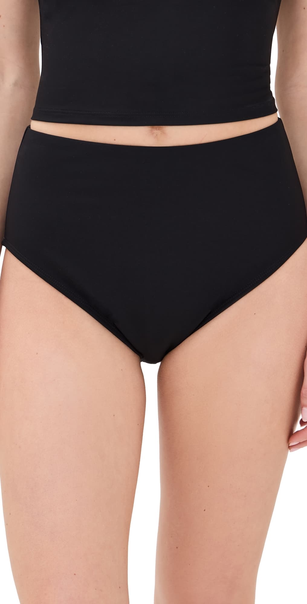 STYLEST DreamSculpt High Waisted Bikini Bottoms Caviar