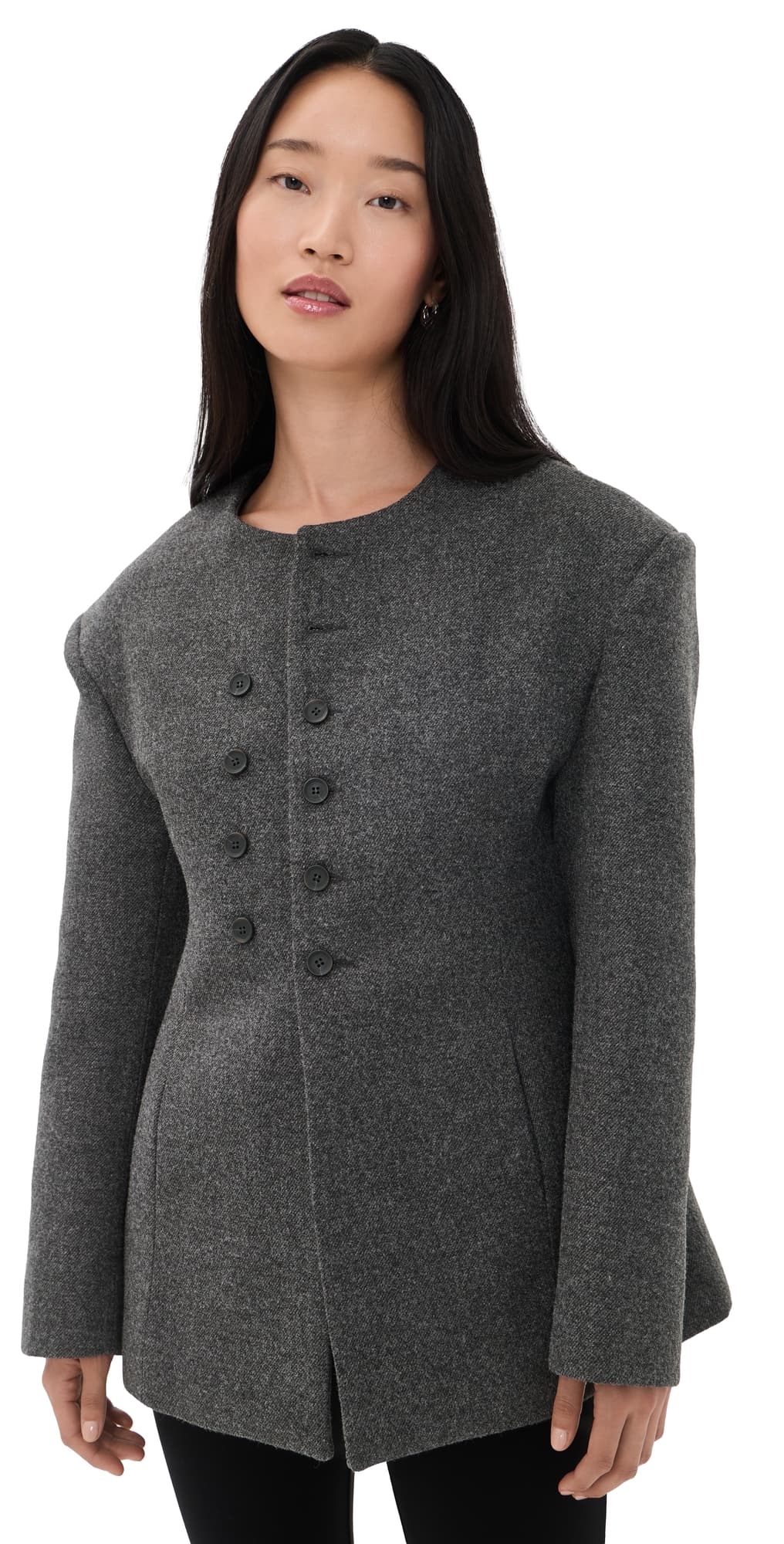 Source Unknown Banton Double Jacket Charcoal