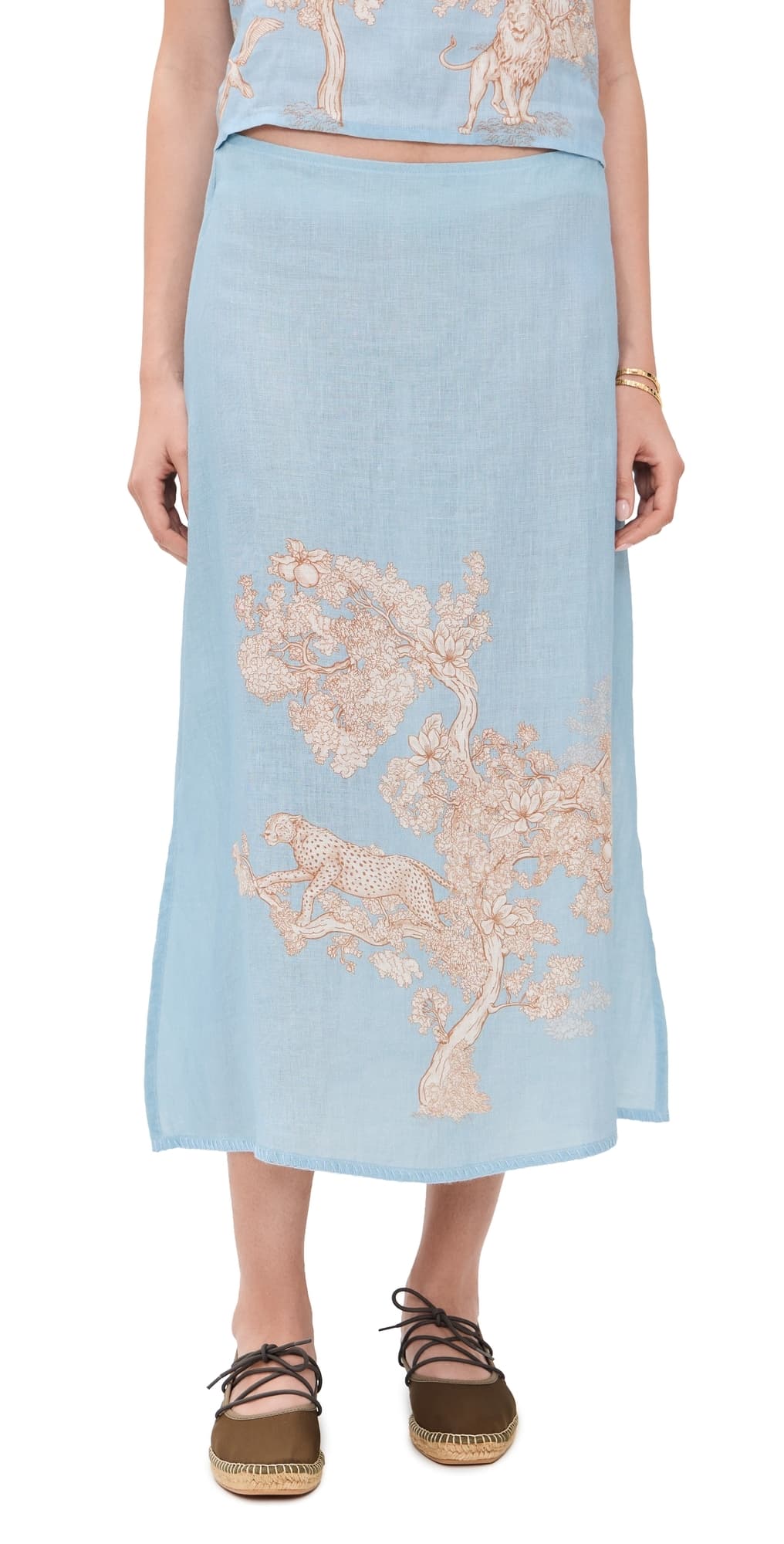 Las Sureñas Savannah Skirt Light Blue